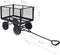 vidaXL - Tuinwagen - 350 - kg - zwart