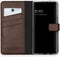 Selencia Galaxy S20 FE - Echt Lederen Bookcase - Ruimte voor 3 pasjes - Bruin