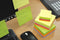 Info sticky notes - Spring - 4 x 100 vel - 75x75mm - groen, geel, oranje, paars - IN-5654-75