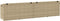 vidaXL - Tuinbox - 220x50x58 - cm - poly - rattan - beige