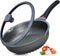 Wokpan - Multifunctionele 3 in 1 pan met Deksel + Wok + Hapjespan 28 cm