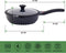 Wokpan - Multifunctionele 3 in 1 pan met Deksel + Wok + Hapjespan 28 cm