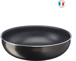 Wokpan Tefal Zwart Aluminium