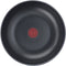 Wokpan Tefal Zwart Aluminium