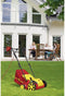 WOLF-Garten Elektrische verticuteermachine VS 302 E - werkbreedte 30 cm - 1200 W motor - verticuteren en opvangen - 35 liter opvangbak