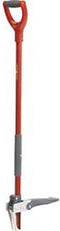WOLF-Garten Multi-Star® onkruidsteker iW-A - lengte 1,10 m - steel met d-greep - opvouwbare voetsteun