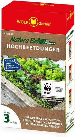 WOLF-Garten Natura Bio Moestuinmest - 0,85kg