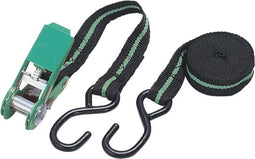 Wolfcraft 3442000 Spanband (tweedelig) Trekkracht (lc) vastbinden (enkel/direct)=176 daN (l x b) 4 m x 25 mm Ratelinric