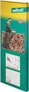wolfcraft - Brandhoutrek - Verstelbare Houtopslag - Houtrek - Brandhoutrek binnen en buiten - haardhoutrek - brandhout opslag - 5122000 - 10 JAAR GARANTIE