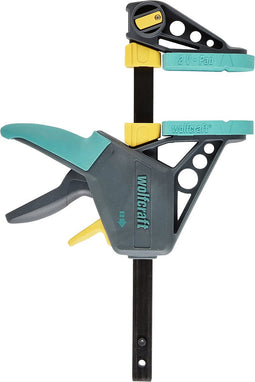 wolfcraft - Lijmklem - Éénhandklem EHZ "PRO" 100/150 mm - De professionele eenhandklem: klemmen en openen met één hand - 3030000