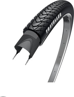 Wolff WOLFF Traveller (1.2mm anti-lek laag), zwart met reflectie, 28x1 5/8x1 3/8, ETRTO 37-622