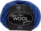 Wolgarens, blauw, L: 50 m, 50 gr/ 1 bol