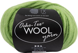 Wolgarens, lime, L: 50 m, 50 gr/ 1 bol