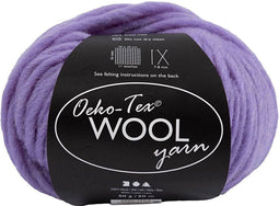 Wolgarens, paars, L: 50 m, 50 gr/ 1 bol