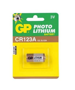 GP - Photo Lithium CR123A - Batterij - Zwart