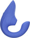 Womanizer Blend Dubbele Stimulator - Rabbit-Vibrator - Pleasure Air-Clitorisstimulatie - G-Spot-Vibraties en Zuiging van Clitoris - Volwassen Speelgoed voor Vrouwen - Waterdicht en Oplaadbaar - Blauw