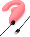 Womanizer Blend Dubbele Stimulator - Rabbit-Vibrator - Pleasure Air-Clitorisstimulatie - G-Spot-Vibraties en Zuiging van Clitoris - Volwassen Speelgoed voor Vrouwen - Waterdicht en Oplaadbaar - Rosé