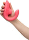 Womanizer Blend Dubbele Stimulator - Rabbit-Vibrator - Pleasure Air-Clitorisstimulatie - G-Spot-Vibraties en Zuiging van Clitoris - Volwassen Speelgoed voor Vrouwen - Waterdicht en Oplaadbaar - Rosé