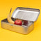 Broodtrommel Koelkast - Tin - 12.5x24x9cm