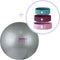 Women's Health, Gym Ball 65 cm + 3-pack Booty Bands – Fitnessbal - Weerstandsbanden - fitnessaccessoires - Home Fitness - Fitnesselastiek - Resistance band - 4-delige set met een Oefenbal en drie Fitness Bands