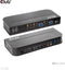 Club 3D CSV-1382 - HDMI KVM Switch - Dual HDMI 4K 60Hz - Zwart
