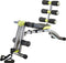 Wonder Core 2, Fitnessbank, Ab Trainer, Halterbank, Trainingsbank - 6 in 1 weerstandstraining apparaat, Full Body Fitness Rugtrainer apparaat Hometrainer voor thuis