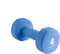 Wonder Core Dumbbell Neopreen Hexagon, Gewichten Halter - Blauw - 1x 4 KG - Workout Fitness Krachttraining accessoires