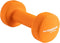 Wonder Core Dumbbell Neopreen Hexagon, Gewichten Halter - Oranje - 1x 3 KG - Workout Fitness Krachttraining accessoires