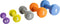 Wonder Core Dumbbell Neopreen Hexagon, Gewichten Halter Set - Paars - 2x 0.5 KG - Halters Workout Fitness Krachttraining accessoires