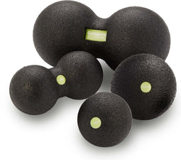 Wonder Core EPP Massageballen hard 4-delige set Peanut Duo Balls in 3 verschillende formaten - Triggerpoint Lacrosse Bal Massage Roller – Fascia - Bindweefsel - Zelfmassage - Fitness - Yoga