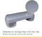 Wonder Core Fitness Aerobic Step - grijs - in hoogte verstelbaar, stepbank, fitness steps, workout step verhoging bankje, anti-slip, Fitness apparaat toestel voor thuis