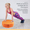 Wonder Core, Fitness Mini step - in hoogte verstelbaar - anti-slip - Zumba Step verhoging bankje, stepbank, fitness steps workout step, fitness apparaat toestel accessoires voor thuis sport