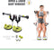 Wonder Core Genius - 10 in 1 Allround Trainingssysteem voor thuis - Full Body Fitnessapparaat - Suspension Trainers - Ab Roller Taille Twister Handknijper Weerstandsband Balance Bord Krachttraining
