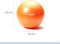 Wonder Core Gymbal Fitness Yoga Pilates Fitness Bal - Antiburst - 65 cm - Oranje -- Zitbal Zwangerschapsbal - Fitness accessoires