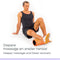 Wonder Core, Hollow Yoga Roller - 32cm - Oranje - yoga roller - massageroller - foamroller - triggerpoint roller