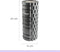 Wonder Core, Hollow Yoga Roller - 33cm - Grijs - yoga roller - massageroller - foamroller - triggerpoint roller