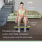 Wonder Core Rock n Fit – Fitness trilplaat – Vibratietrainer - fitnessapparaat – 3-in-1 trilplaat met zitje – Full body trainer - Trainingsstoel - Power Plate - weerstandstraining Hometrainer buikspieren 5 trainingsprogamma's, 20 trainingsniveau's