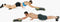 Wonder Core slide Fit Fitness Skateboard Ab Roller - Groen- 3 intensiteitsniveaus - Buikspier smart trainer training fitnessbank voor thuis sport