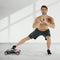 Wonder Core slide Fit Fitness Skateboard Ab Roller - Rose - 3 intensiteitsniveaus - Buikspier smart trainer training fitnessbank voor thuis sport