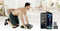 Wonder Core slide Fit Fitness Skateboard Ab Roller - Rose - 3 intensiteitsniveaus - Buikspier smart trainer training fitnessbank voor thuis sport