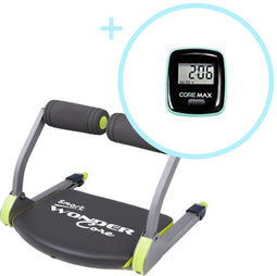 Wonder Core Smart 6-in-1 Buikspiertrainer Hometrainer Buiktrainer Fitness apparaat buikspieren, Ab Training Device, Fitness Weerstandstrainer voor thuis voor arm, been en rug spieren - core full body trainer