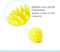 Wonder Core Spiky Massage Ball - 8 cm - Lime groen -Myofasciale bal, gymnastiekbal, Fitnessbal Egel bal voor zelfmassage van verschillende delen van het lichaam, Spierherstel na hardlopen - Massageaccessoires