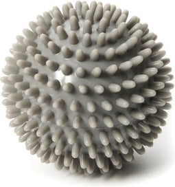 Wonder Core Spiky Massage Ball - 9 cm - Grijs -Myofasciale bal, gymnastiekbal, Fitnessbal Egel bal voor zelfmassage van verschillende delen van het lichaam, Spierherstel na hardlopen - Massageaccessoires