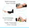 Wonder Core Spiky Massage Ball - 9 cm - Grijs -Myofasciale bal, gymnastiekbal, Fitnessbal Egel bal voor zelfmassage van verschillende delen van het lichaam, Spierherstel na hardlopen - Massageaccessoires