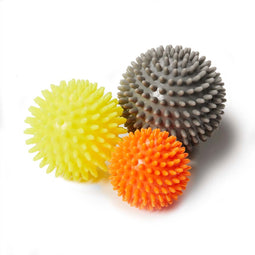 Wonder Core, Spiky Massagebal 3-delige set 6cm 8cm 9cm Triggerpoint Myofascial Massage Bal