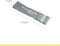 Wonder Core Weerstandsbanden Resistance Band - grijs - Sterkte: Middle / Medium - Fitness elastiek Sport Power Loop Band Workout Trainingsband voor full body workout thuis