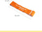 Wonder Core Weerstandsbanden Resistance Band - oranje -- Sterkte: Light / Licht- Fitness elastiek Sport Power Loop Band Workout Trainingsband voor full body workout thuis, fitness accessoires krachttraining