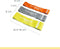 Wonder Core Weerstandsbanden Resistance Bands Set van 3 stuks - Sterktes: Light/Middle/Heavy - Fitness elastiek Sport Power Loop Band Workout Trainingsband voor full body workout thuis, fitness accessoires krachttraining