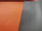 Wonder Core Yogamat Fitness Sport Gymnastiek Pilates Mat antislip 6 mm dik - Oranje / Grijs - 170 x 60 cm