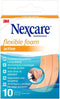 Wondpleister nexcare active flex foam 6x10cm 10st